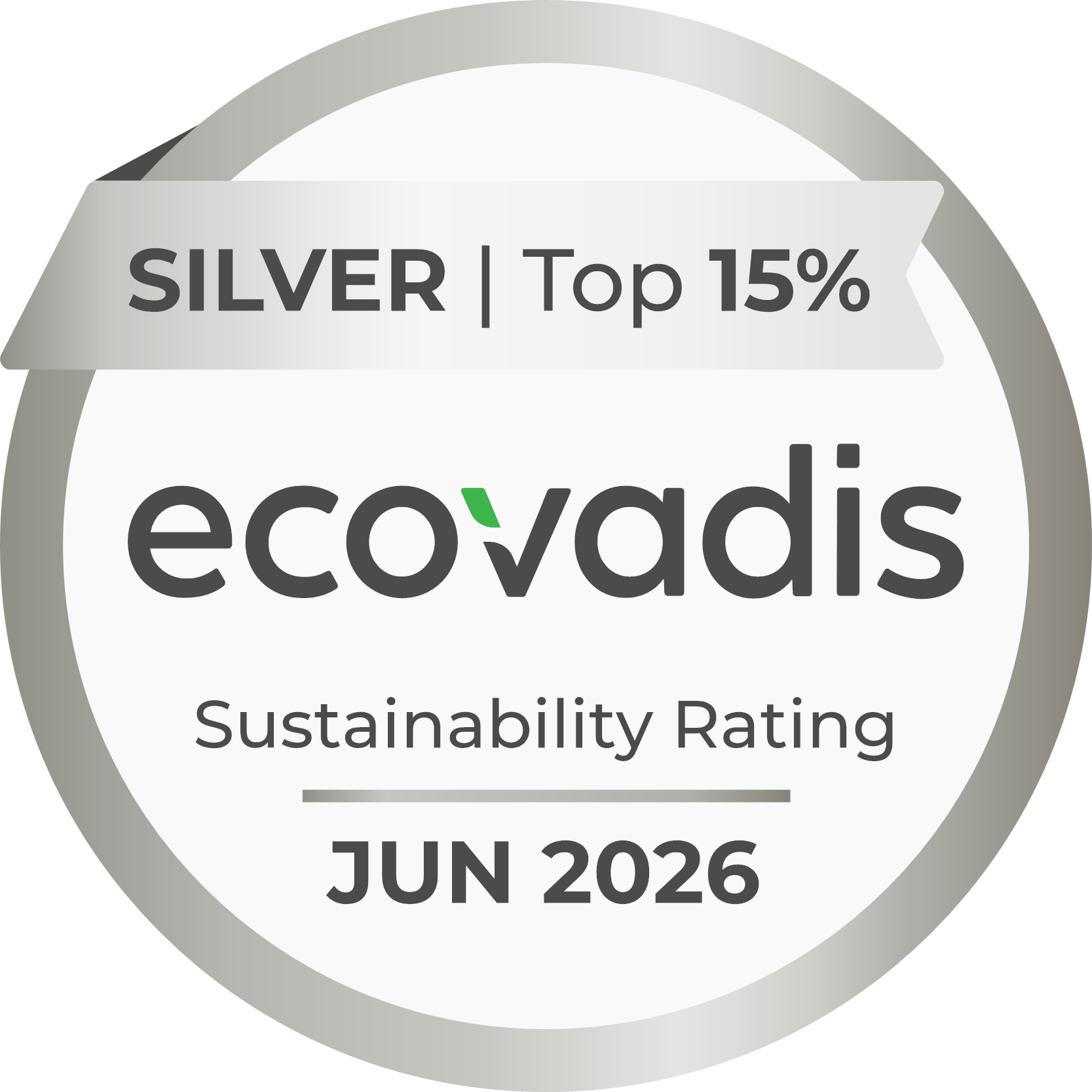 EcoVadis Awarded Swixx Biopharma Silver Medal for Sustainability Performance